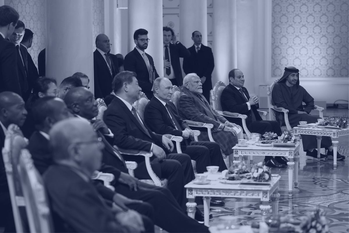 Lídři BRICS na summitu
